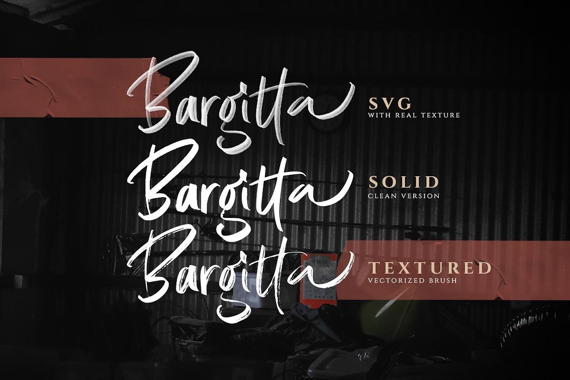 Font việt hóa SVN Bargitta Textured