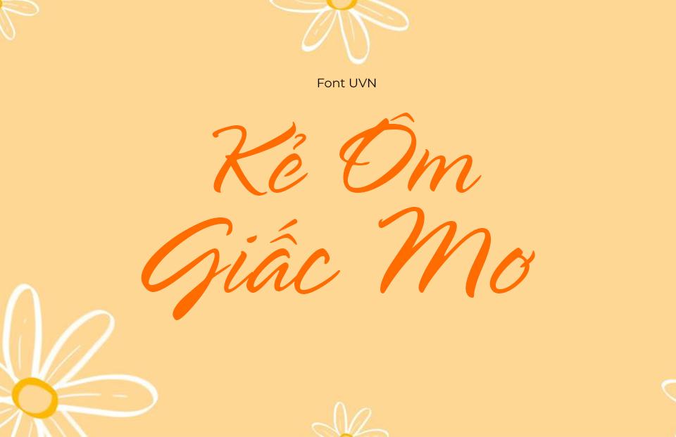 Font Việt Hóa UVN Ben Xuan