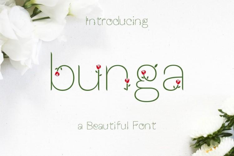 Font việt hóa MTD Bunga