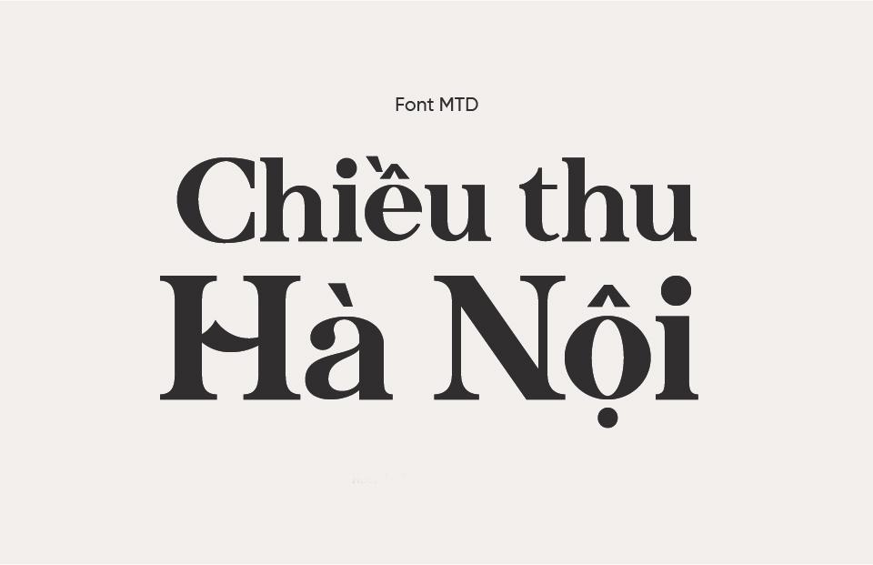 Font Việt hóa MTD Chalmers