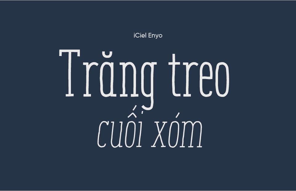 Font Việt hóa iCiel Enyo