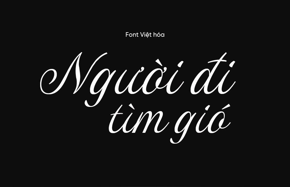 Font Việt hóa MTD Genia
