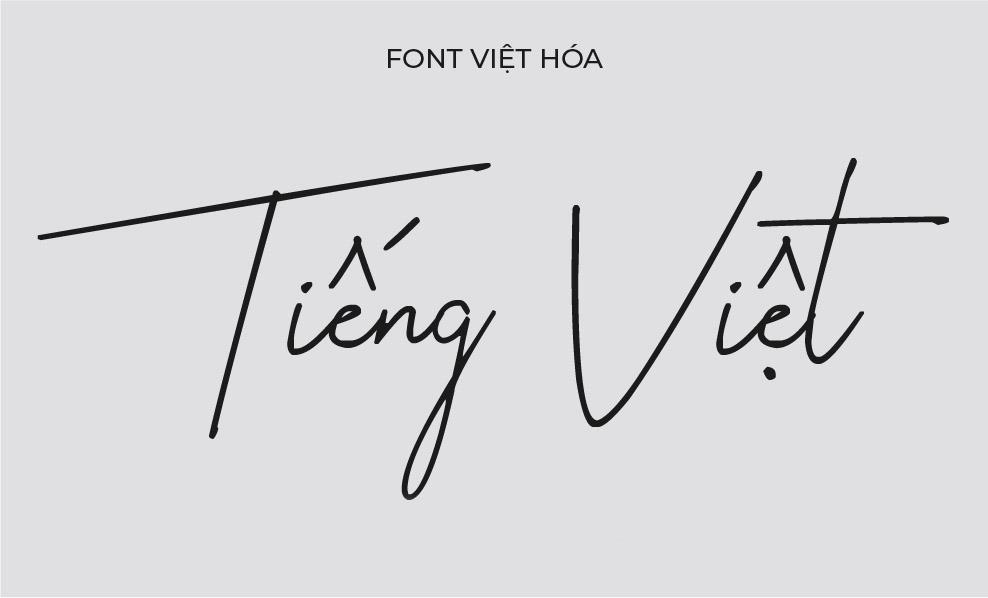 Font việt hoá SVN Harmony