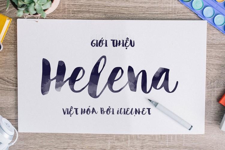 Font việt hoá iCiel Helena