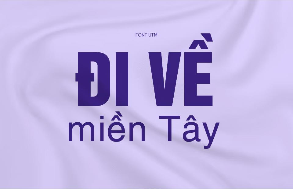 Font Việt hóa UTM Helve
