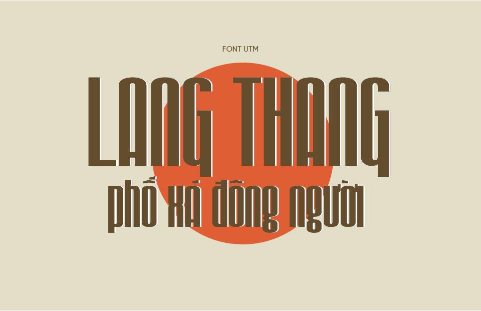 Font Việt hóa UTM Iron Gothic