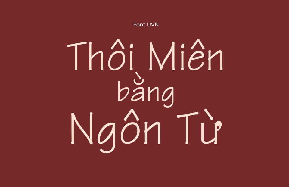 Font Việt Hóa UVN Ky Thuat