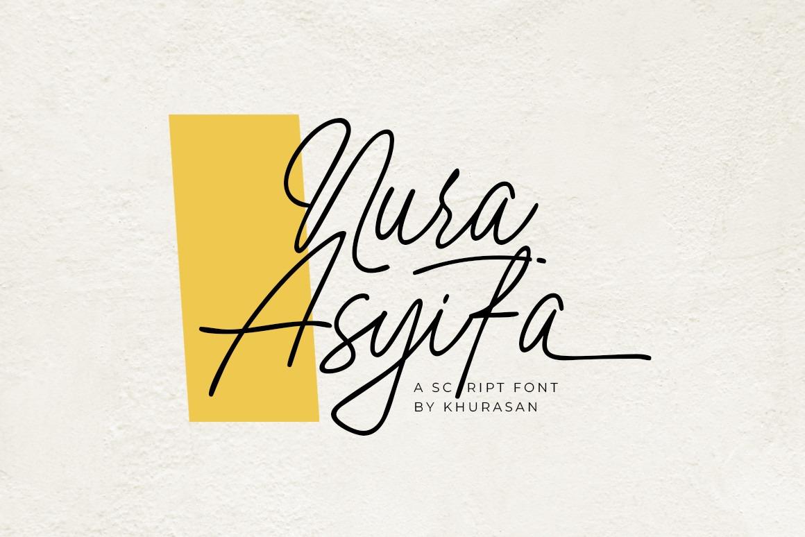 Font Việt hóa Nura Asyifa