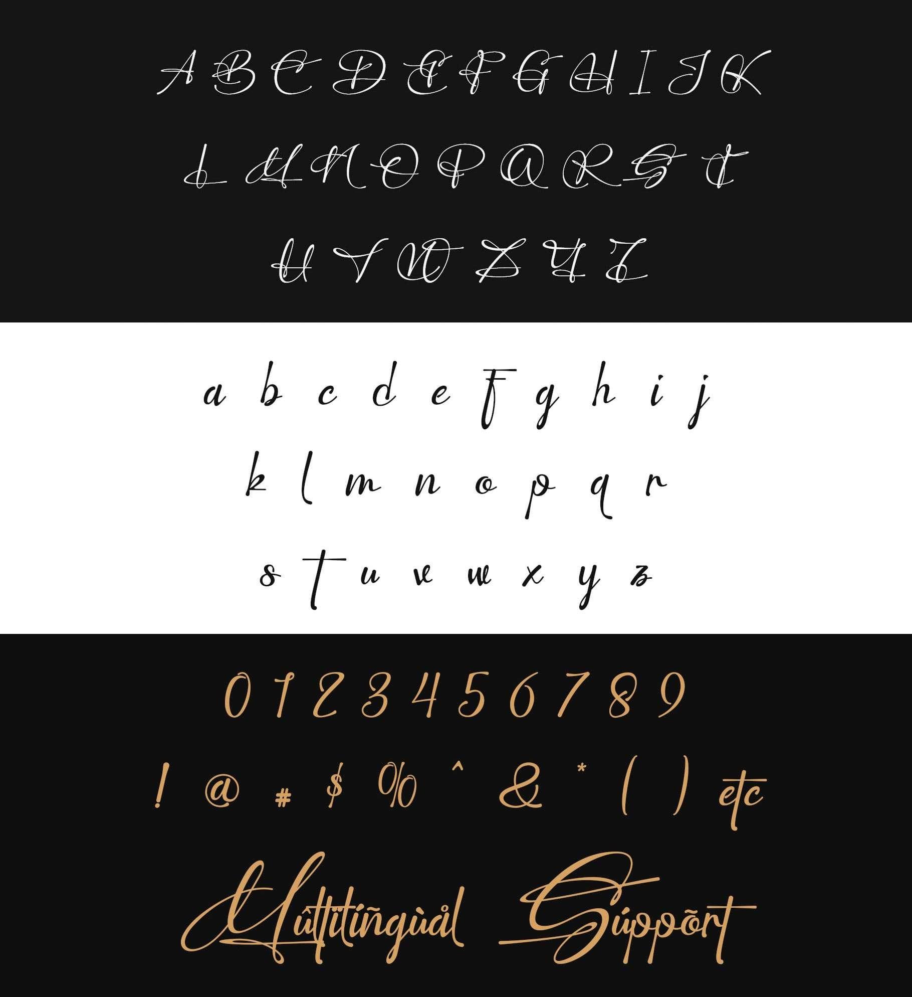 Font Việt hóa Perfect Signature