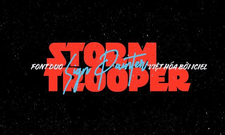 Font việt hoá iCiel Stormtrooper Regular