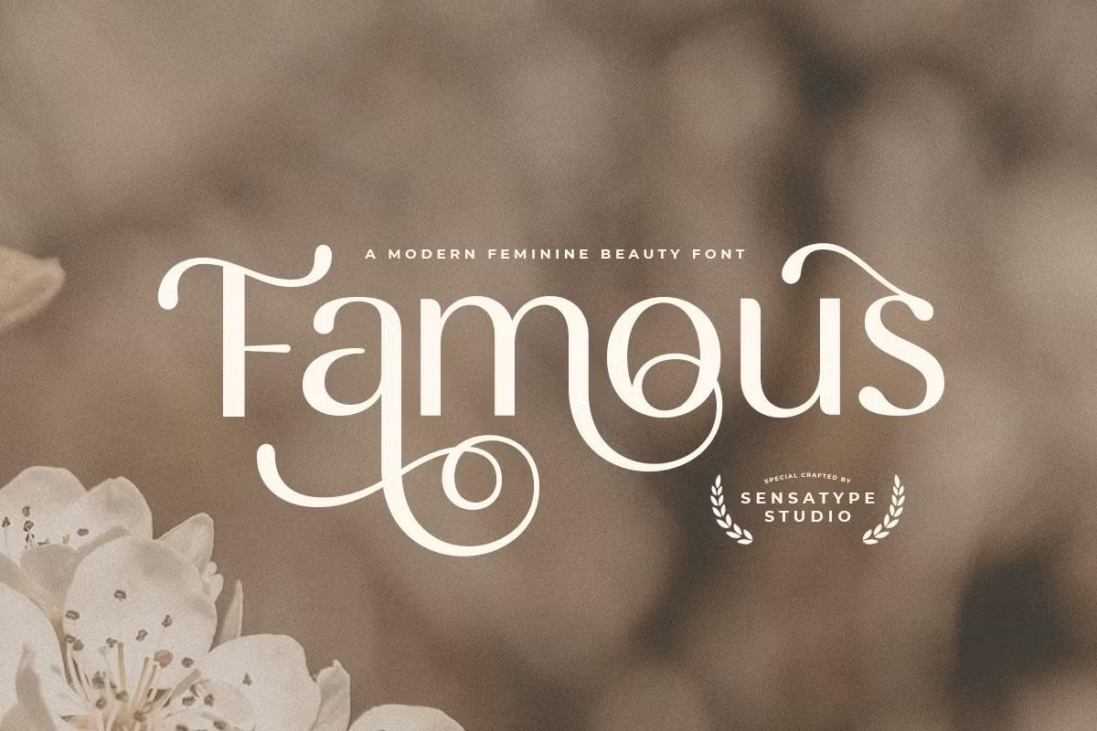 Font Việt hóa SVN Famous