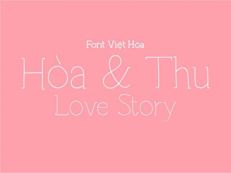 Font việt hóa iCiel Thinpaw