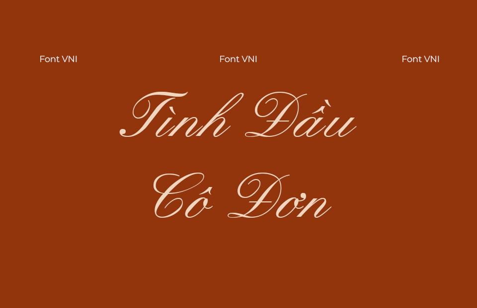 Font Việt hoá VNI Kun