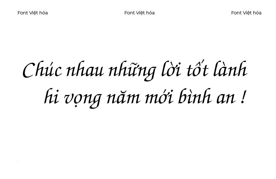 Font Việt hóa VNI Zap