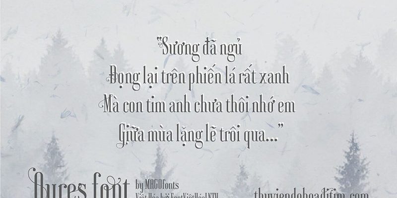 Font việt hóa Ayres