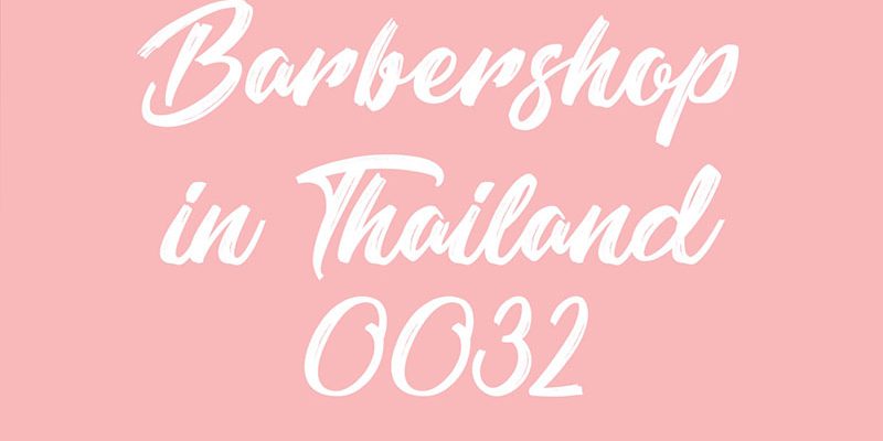 Font việt hóa Barbershop In Thailand