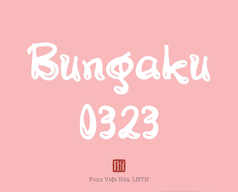 Font việt hóa Bungaku