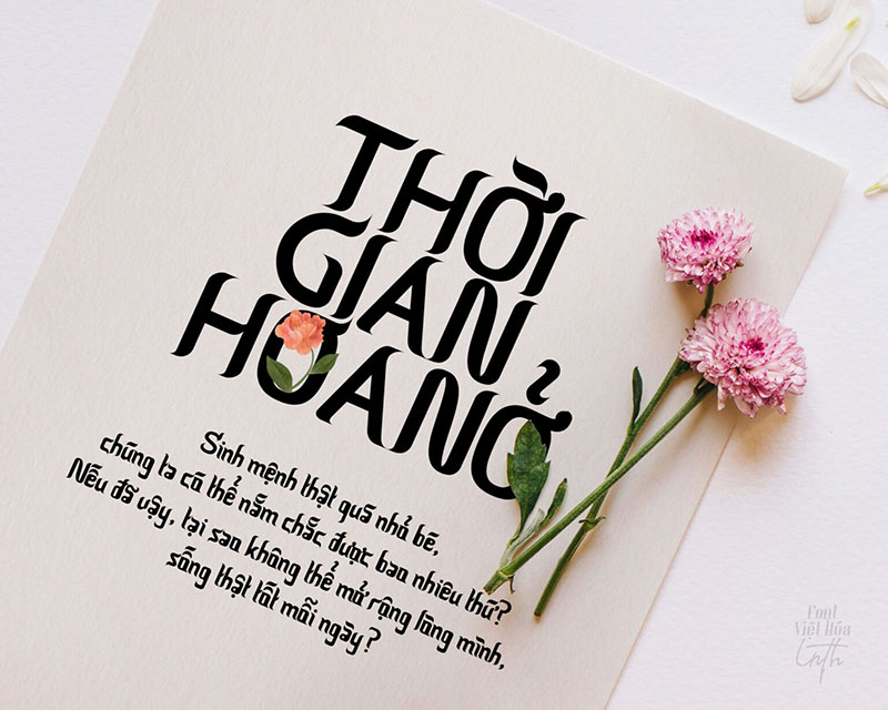 Font việt hóa Ceria Lebaran