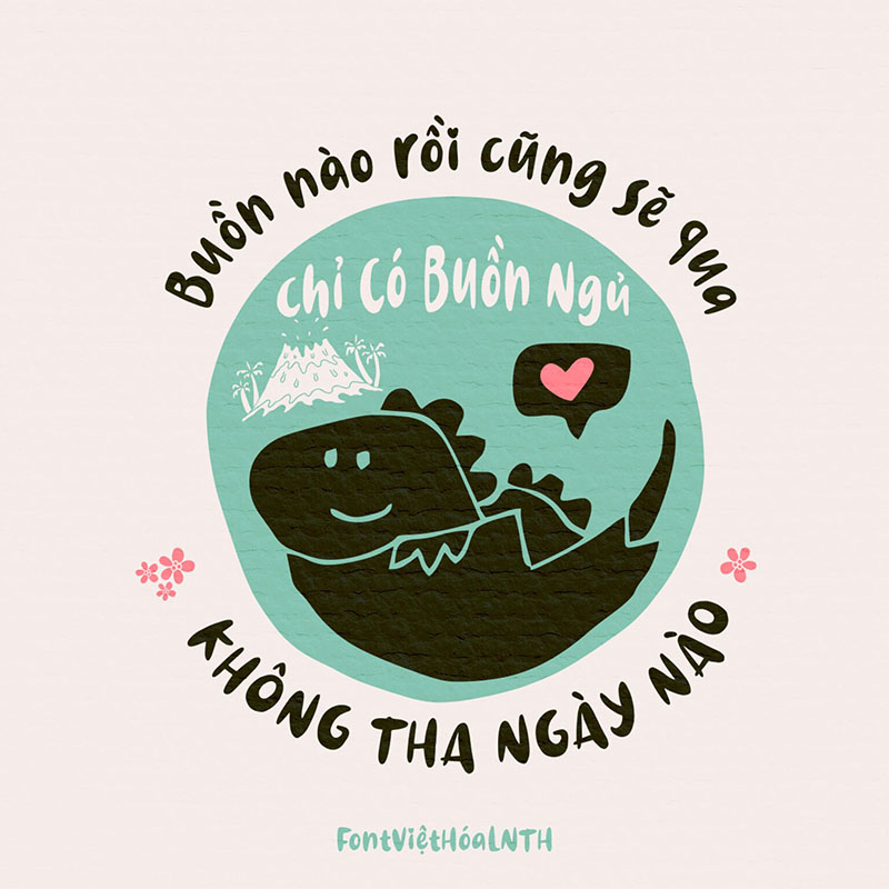 Font việt hóa Dinomiko