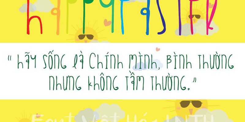 Font việt hóa Happy Easter