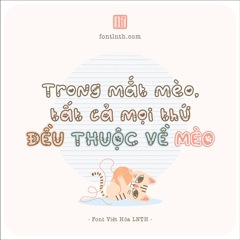 Font việt hóa Kitto Katto