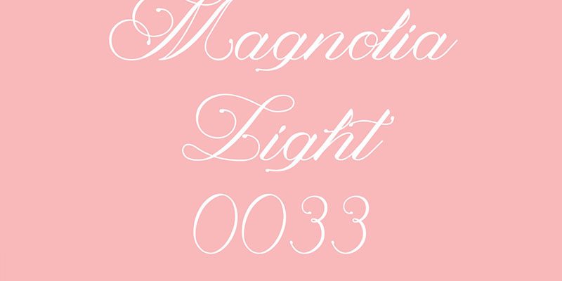 Font việt hóa Magnolia Light