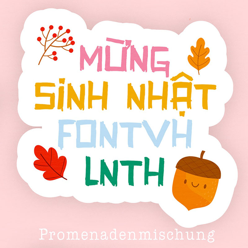  Font việt hóa Promenade Mischung 