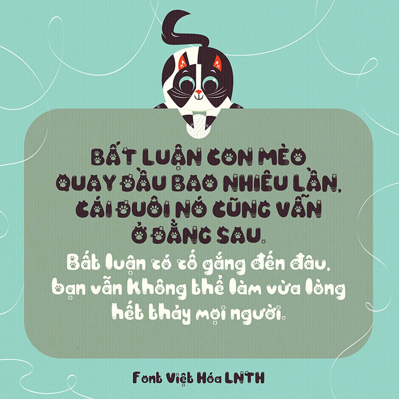 Font việt hóa Purrfect