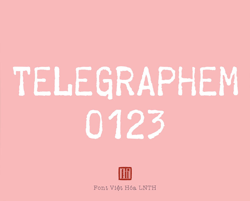 Font việt hóa Telegraphem