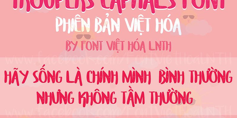 Font việt hóa Troupers Capitals