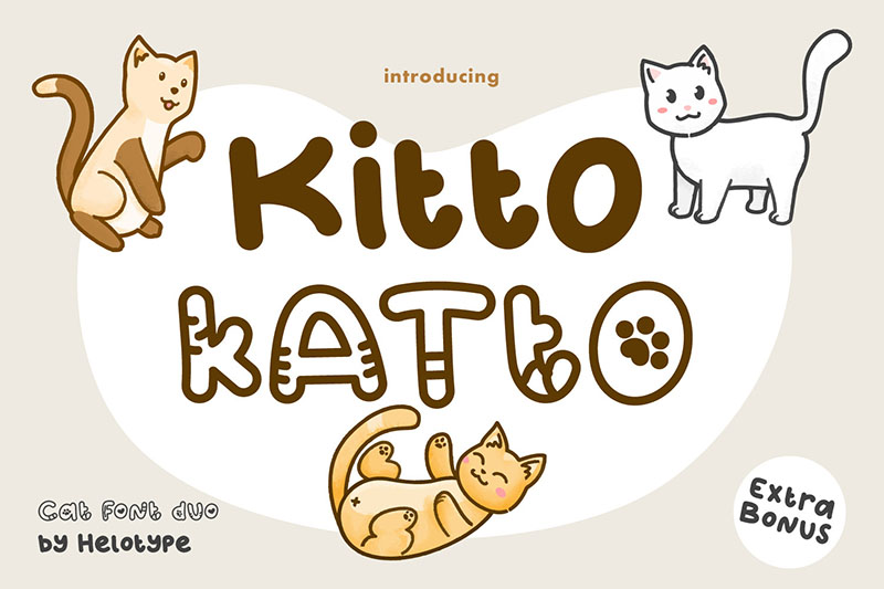 Font việt hóa Kitto Katto