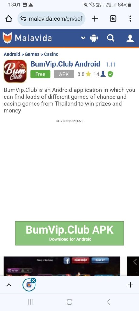 Nhấn Bumvip.club apk